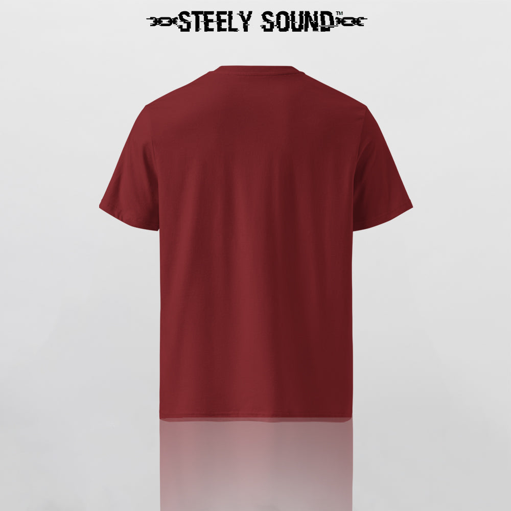 THAT STEELY SOUND - Essentials Burgundy T-Shirt