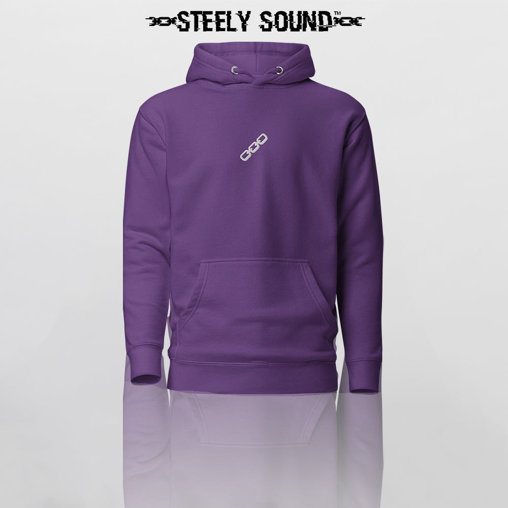 THAT STEELY SOUND - Essentials Purple Hoodie