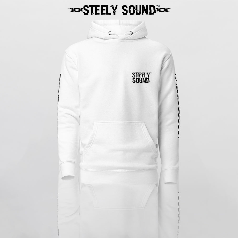 LOCKED CHARACTER - White Hoodie
