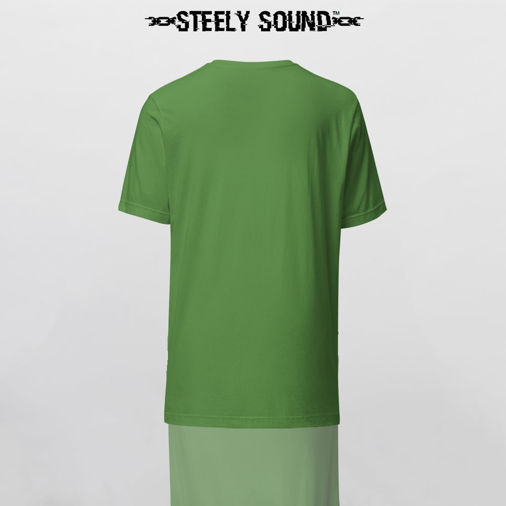 WHISPER - THAT STEELY SOUND Green T-shirt