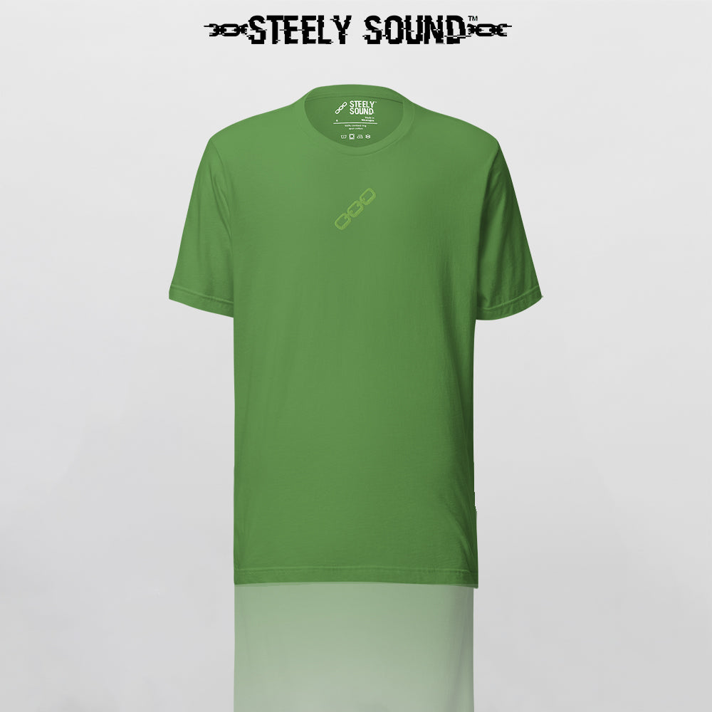 WHISPER - THAT STEELY SOUND Green T-shirt