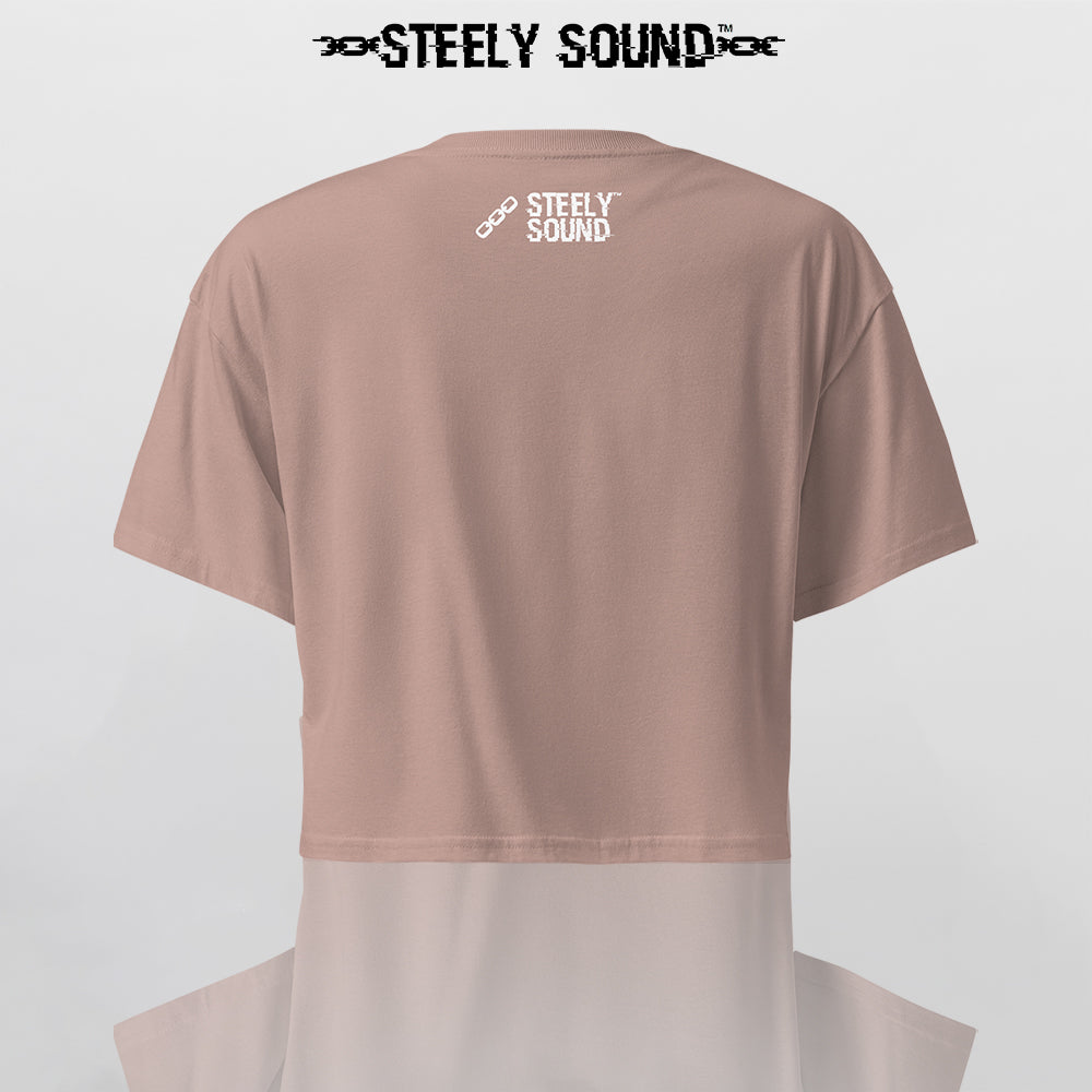 THAT STEELY SOUND - Hazel Cropped Tee