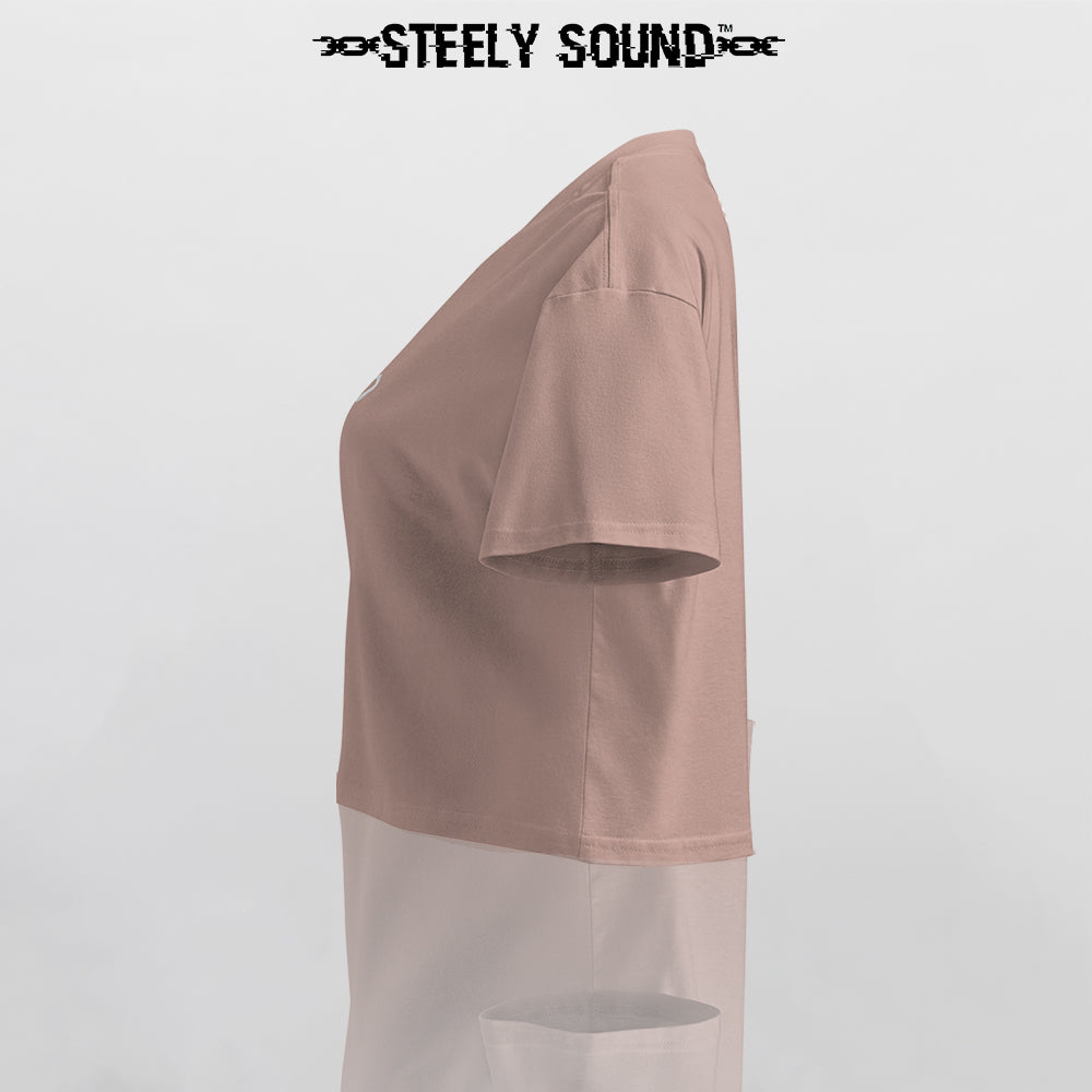 THAT STEELY SOUND - Hazel Cropped Tee