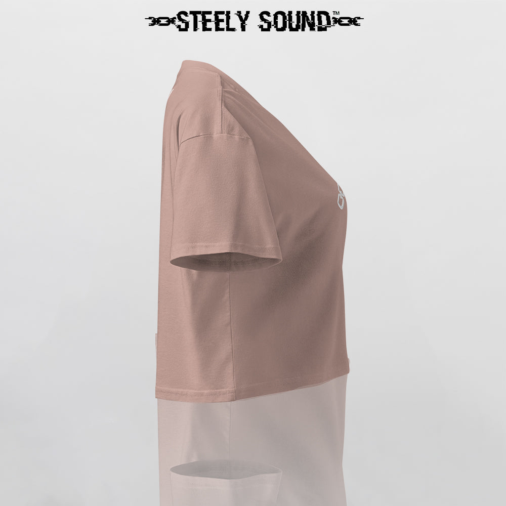 THAT STEELY SOUND - Hazel Cropped Tee