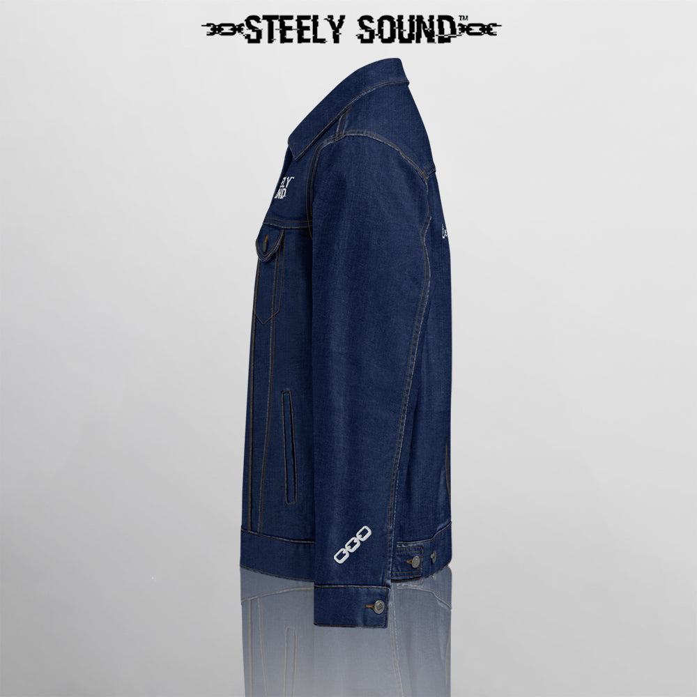 THAT STEELY SOUND - Denim Jacket Dark Blue