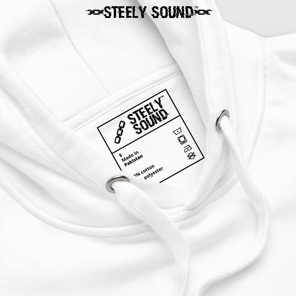 THAT STEELY SOUND - White Hoodie