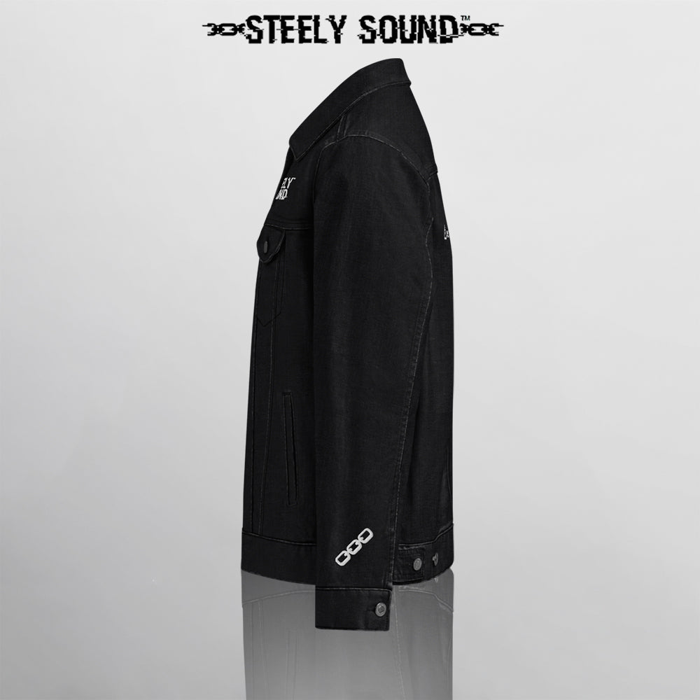 THAT STEELY SOUND - Denim Jacket Black