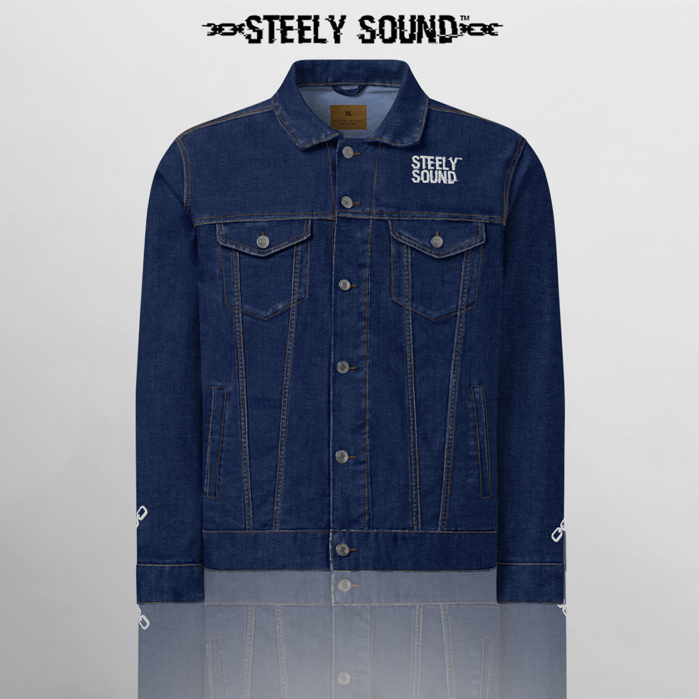 THAT STEELY SOUND - Denim Jacket Dark Blue