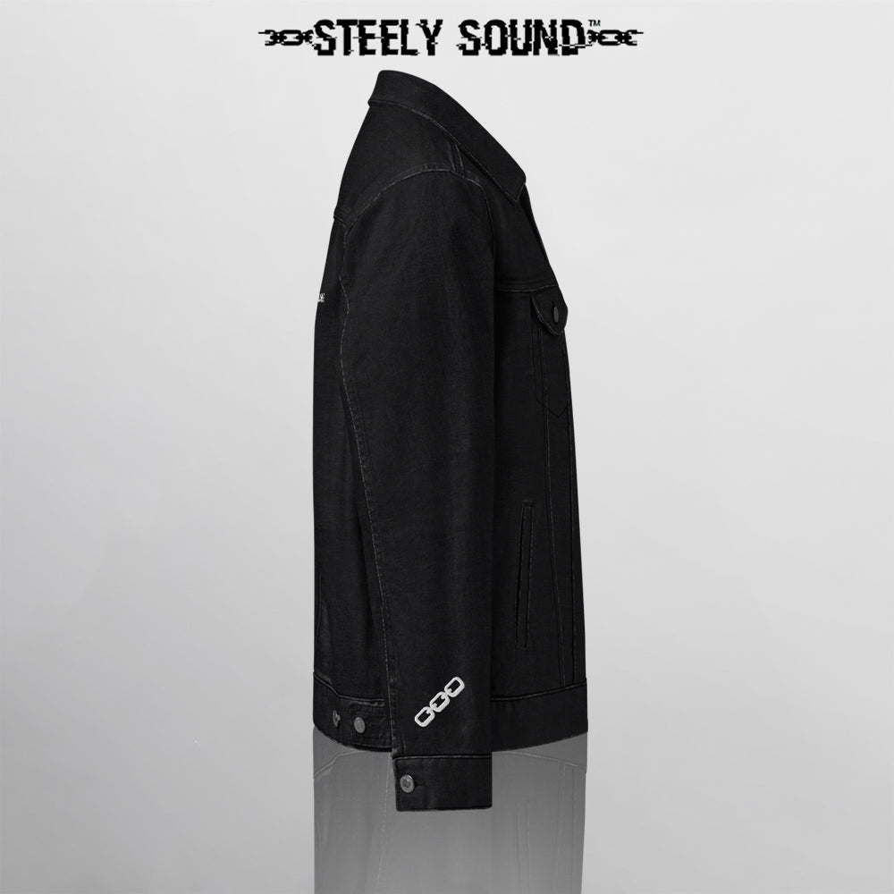 THAT STEELY SOUND - Denim Jacket Black