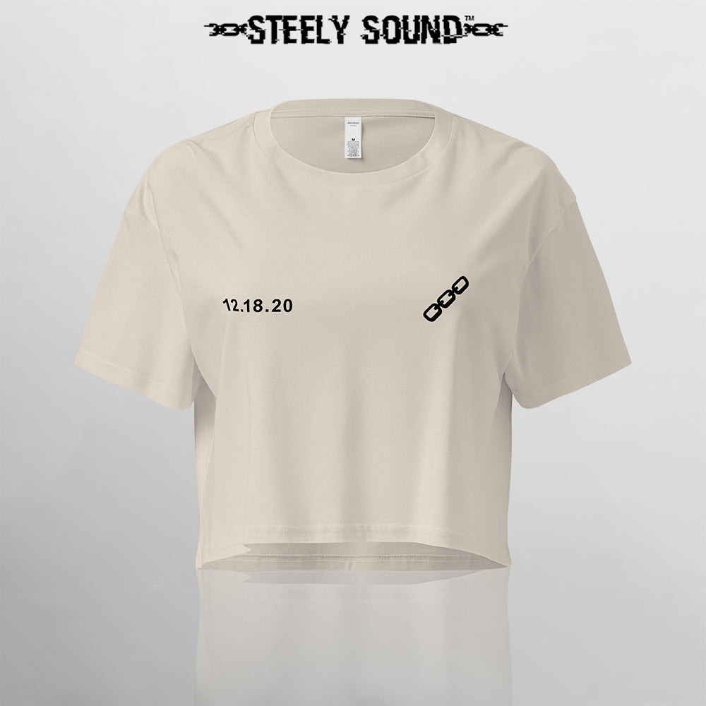 INSTRUCTIONS - STEELY SOUND Sand Cropped Tee