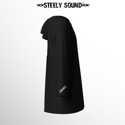 THAT STEELY SOUND - Black Hooded Tee