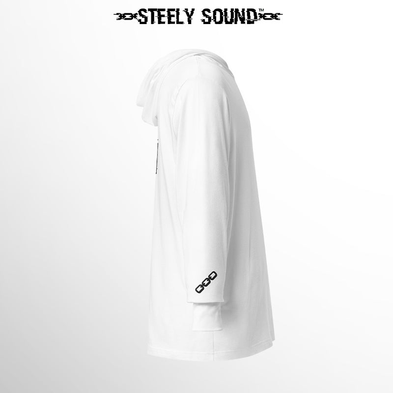 THAT STEELY SOUND - White Hooded Tee