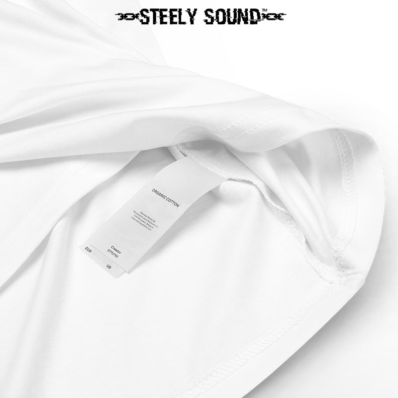 THAT STEELY SOUND - White Basic T-shirt