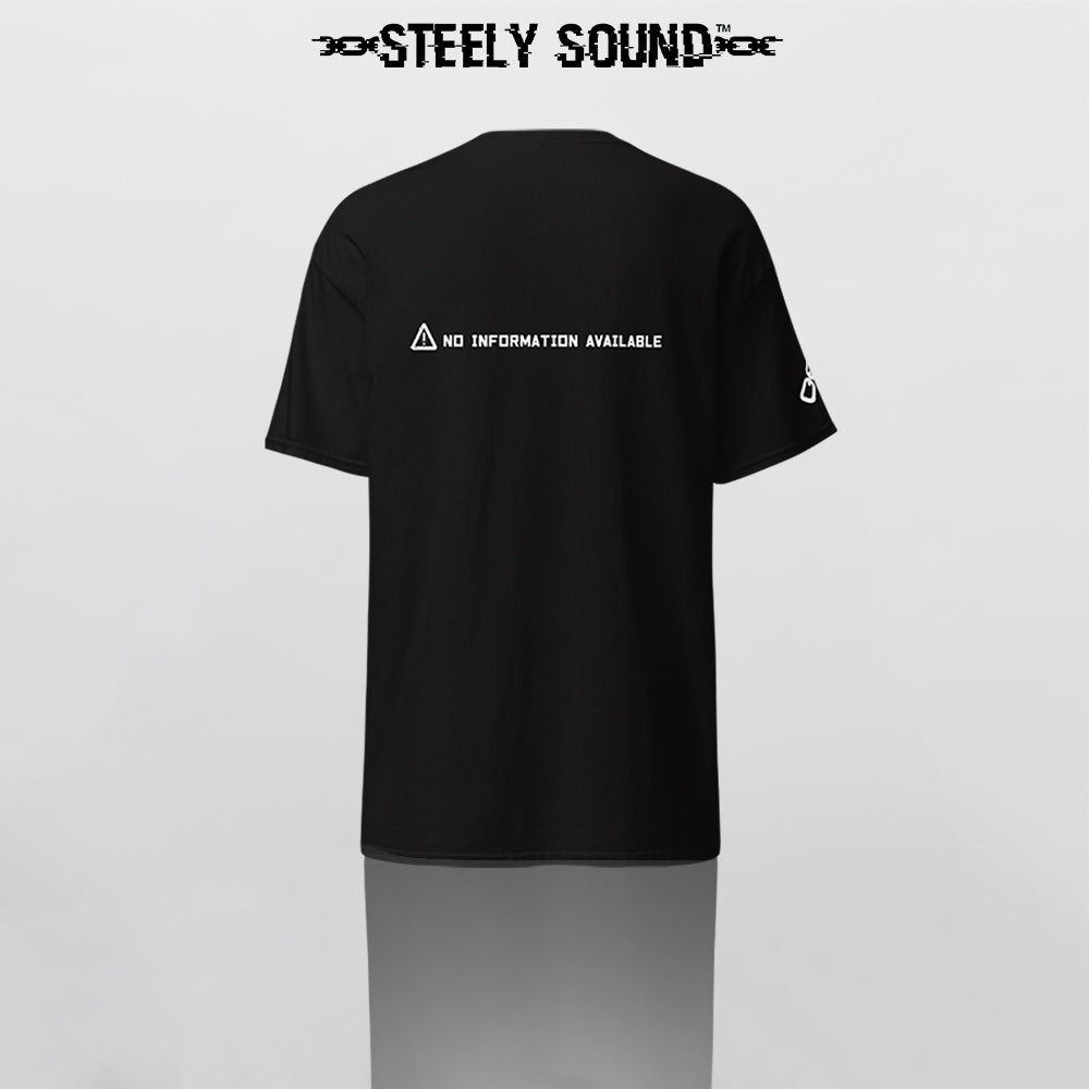 LOCKED CHARACTER - Black T-Shirt