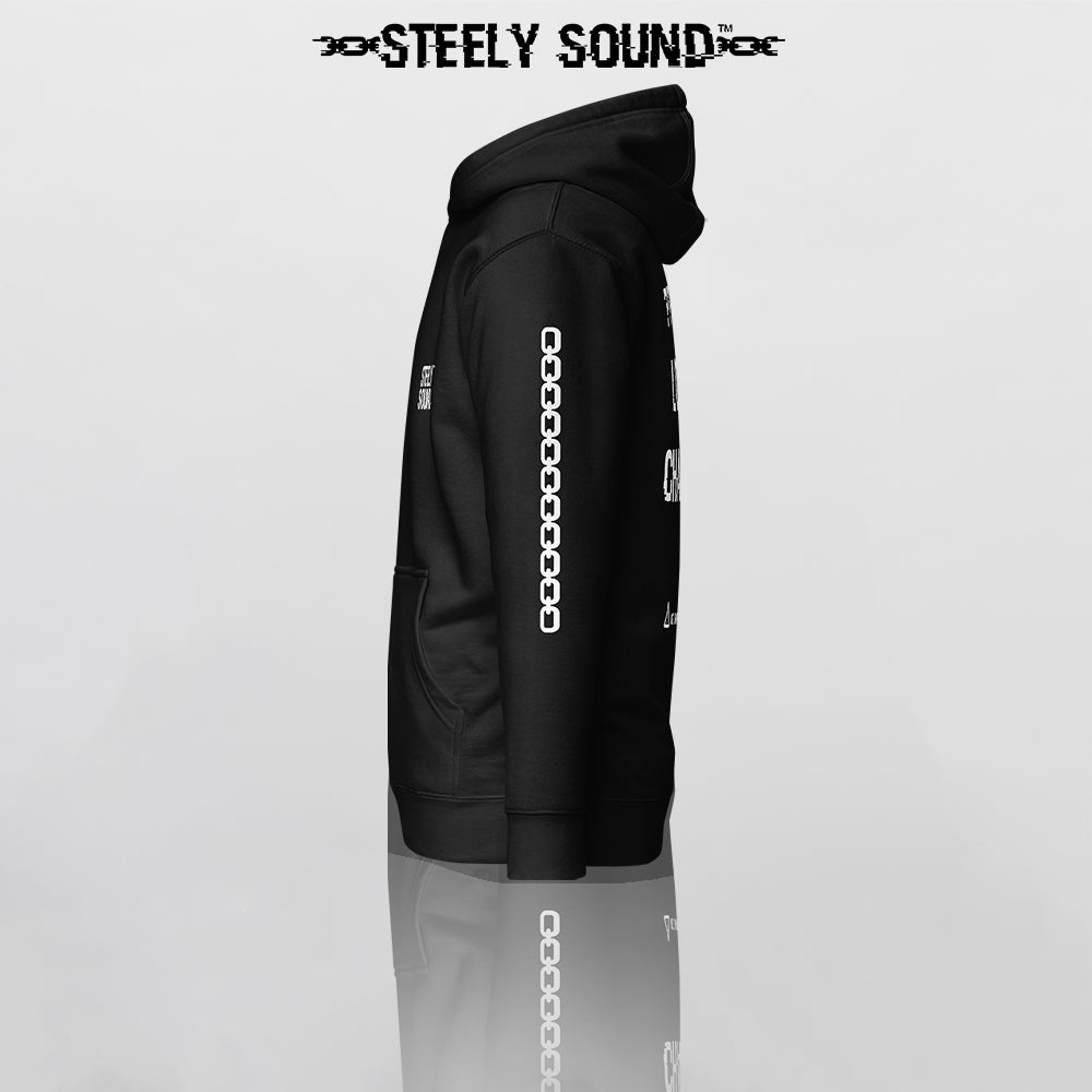 LOCKED CHARACTER - Black Hoodie