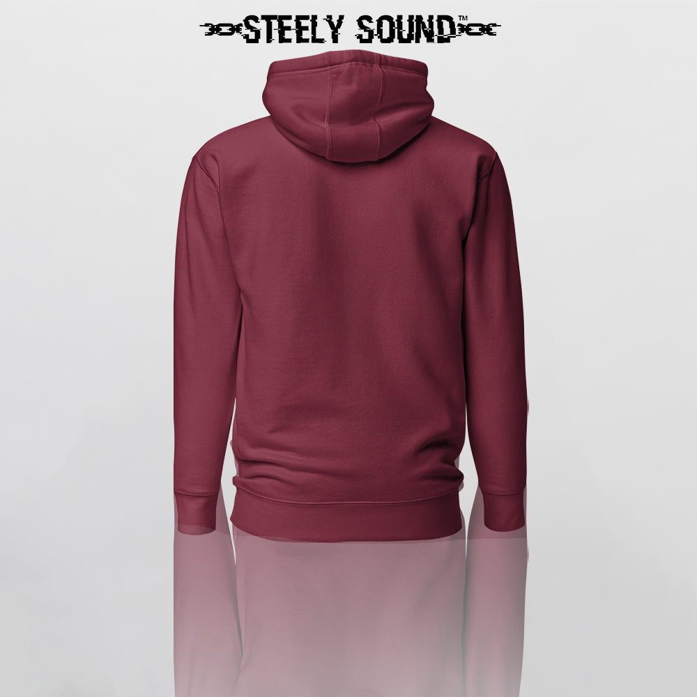 THAT STEELY SOUND - Essentials Maroon Hoodie