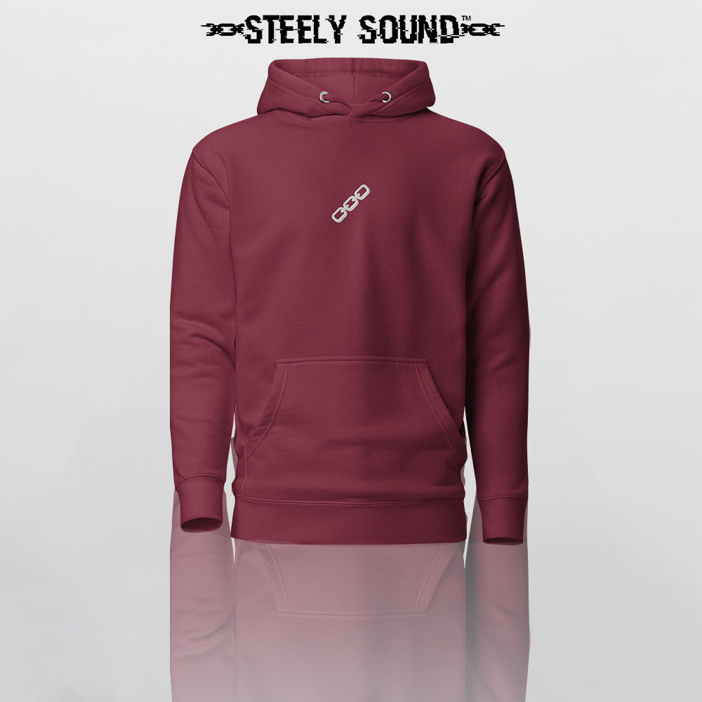 THAT STEELY SOUND - Essentials Maroon Hoodie