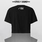 THAT STEELY SOUND - Black Cropped Tee
