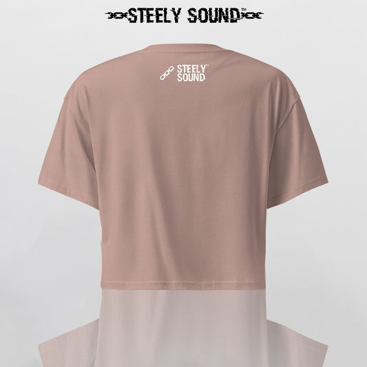 THAT STEELY SOUND - Hazel Cropped Tee