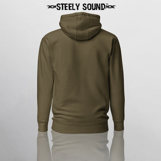 THAT STEELY SOUND - Essentials Military Green Hoodie