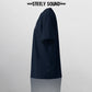 TAGGED25 STEELY SOUND - Navy Oversized Tee