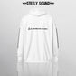 LOCKED CHARACTER - White Zip Hoodie 2.0