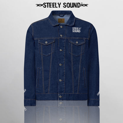 THAT STEELY SOUND - Denim Jacket Dark Blue