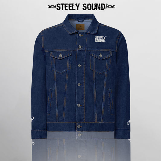 THAT STEELY SOUND - Denim Jacket Dark Blue
