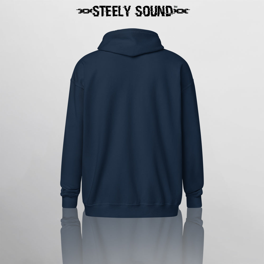 THAT STEELY SOUND - Navy Zip Hoodie