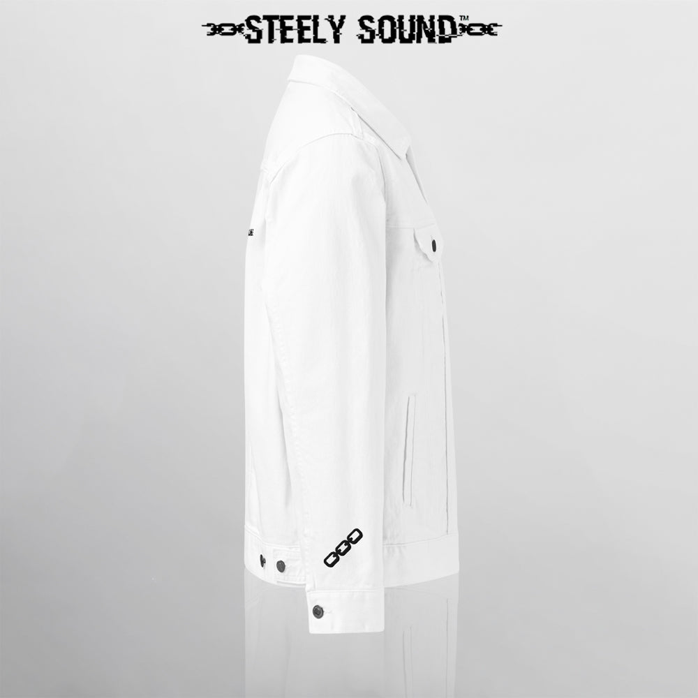 THAT STEELY SOUND - Denim Jacket White