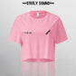 INSTRUCTIONS - STEELY SOUND Pink Cropped Tee