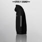 LOCKED CHARACTER - Black Zip Hoodie 2.0