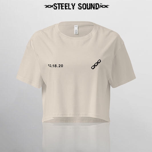 INSTRUCTIONS - STEELY SOUND Sand Cropped Tee