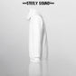 THAT STEELY SOUND - White Zip Hoodie