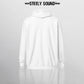 THAT STEELY SOUND - White Zip Hoodie