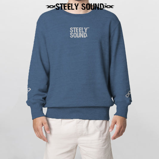 THAT STEELY SOUND - Long Sleeve Shirt Indigo Blue