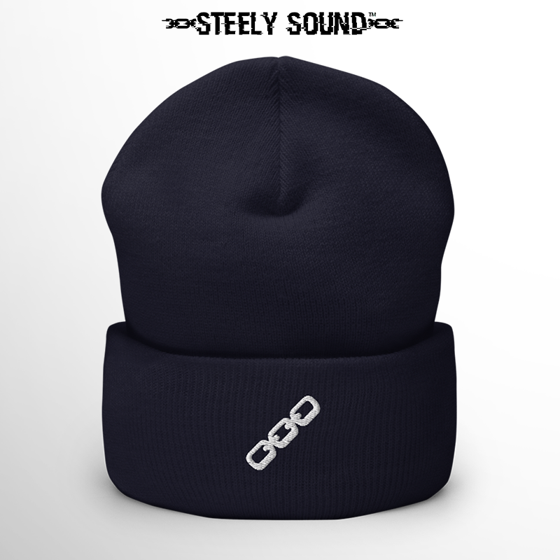 THAT STEELY SOUND - Navy Beanie