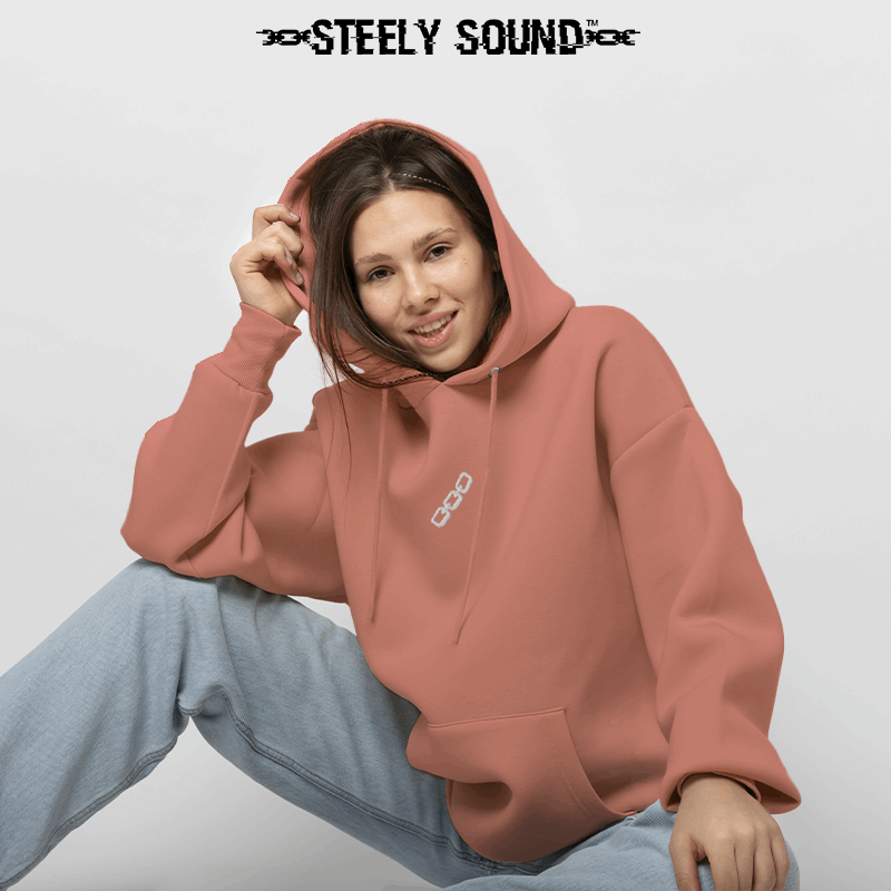 THAT STEELY SOUND - Essentials Dusty Rose Hoodie