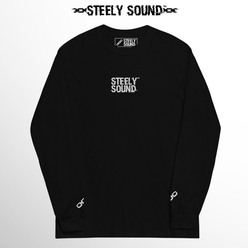 THAT STEELY SOUND - Long Sleeve Shirt Black