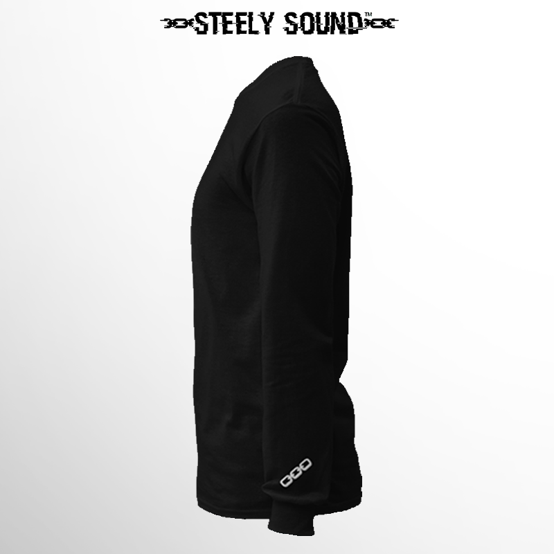 THAT STEELY SOUND - Long Sleeve Shirt Black