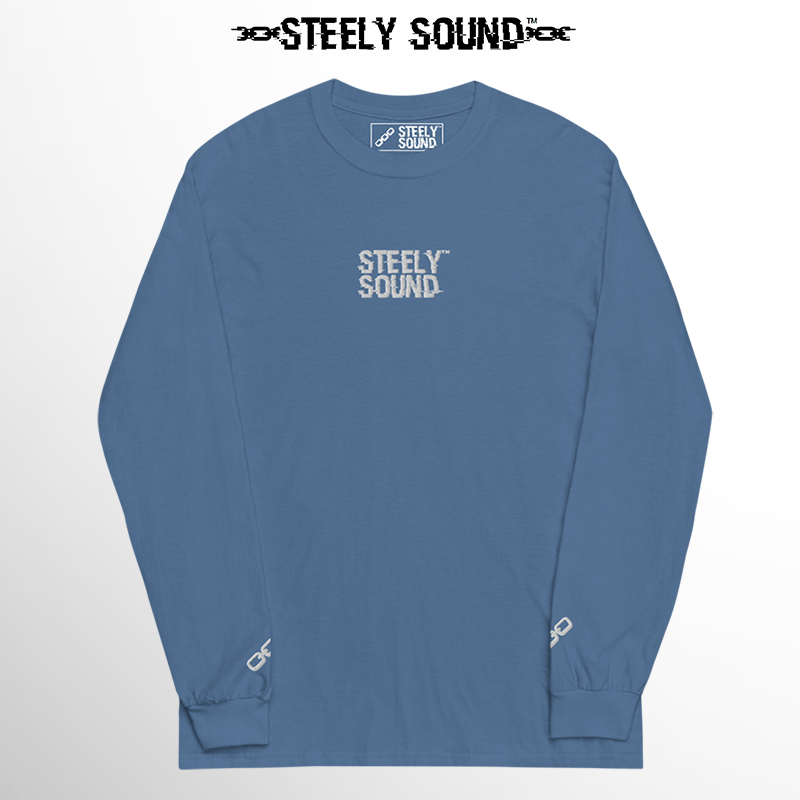 THAT STEELY SOUND - Long Sleeve Shirt Indigo Blue