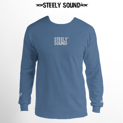 THAT STEELY SOUND - Long Sleeve Shirt Indigo Blue