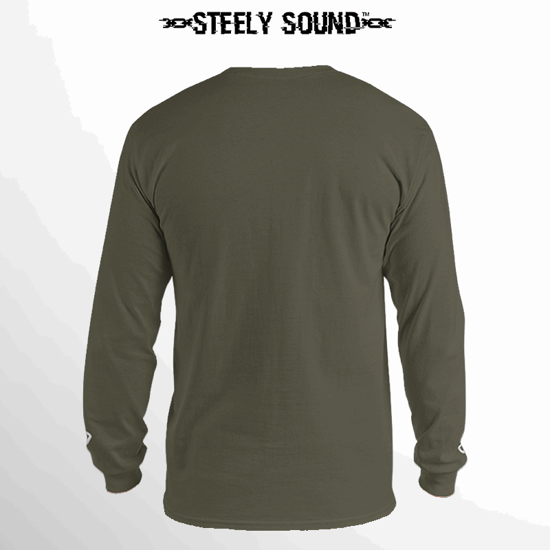 THAT STEELY SOUND - Long Sleeve Shirt Military Green