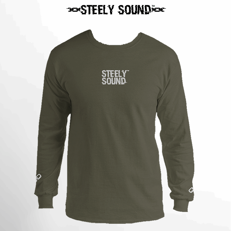 THAT STEELY SOUND - Long Sleeve Shirt Military Green