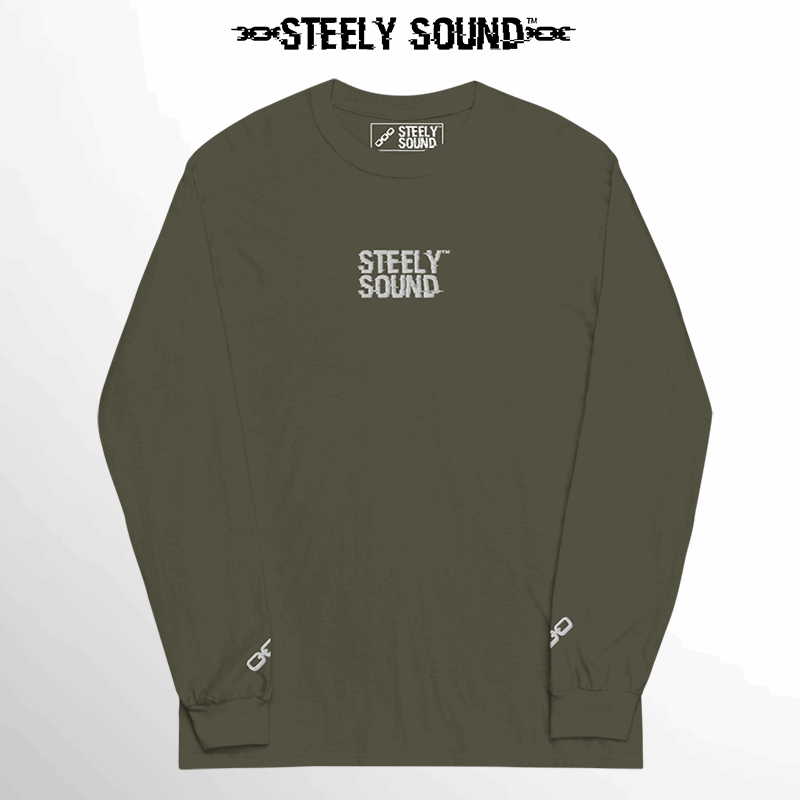 THAT STEELY SOUND - Long Sleeve Shirt Military Green
