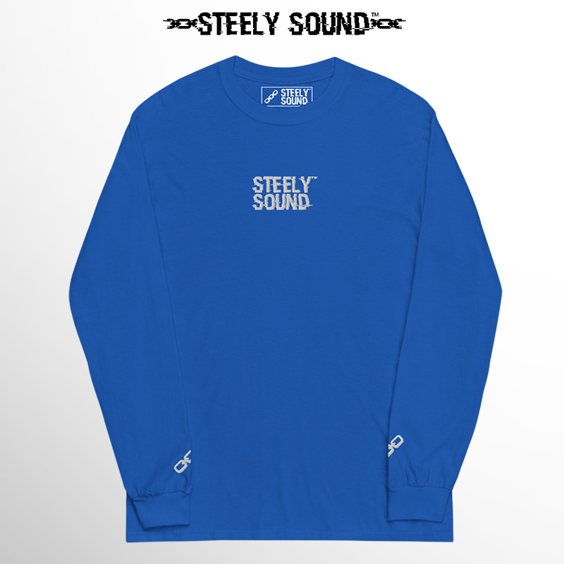 THAT STEELY SOUND - Long Sleeve Shirt Royal Blue