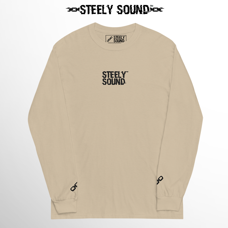 THAT STEELY SOUND - Long Sleeve Shirt Sand