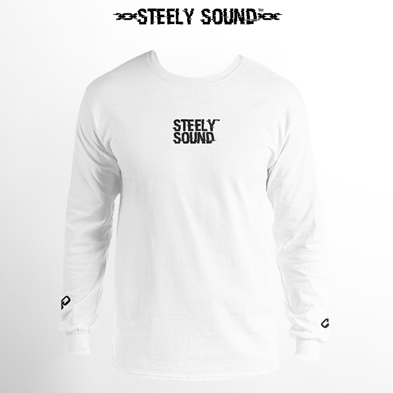 THAT STEELY SOUND - Long Sleeve Shirt White