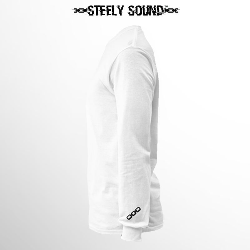 THAT STEELY SOUND - Long Sleeve Shirt White