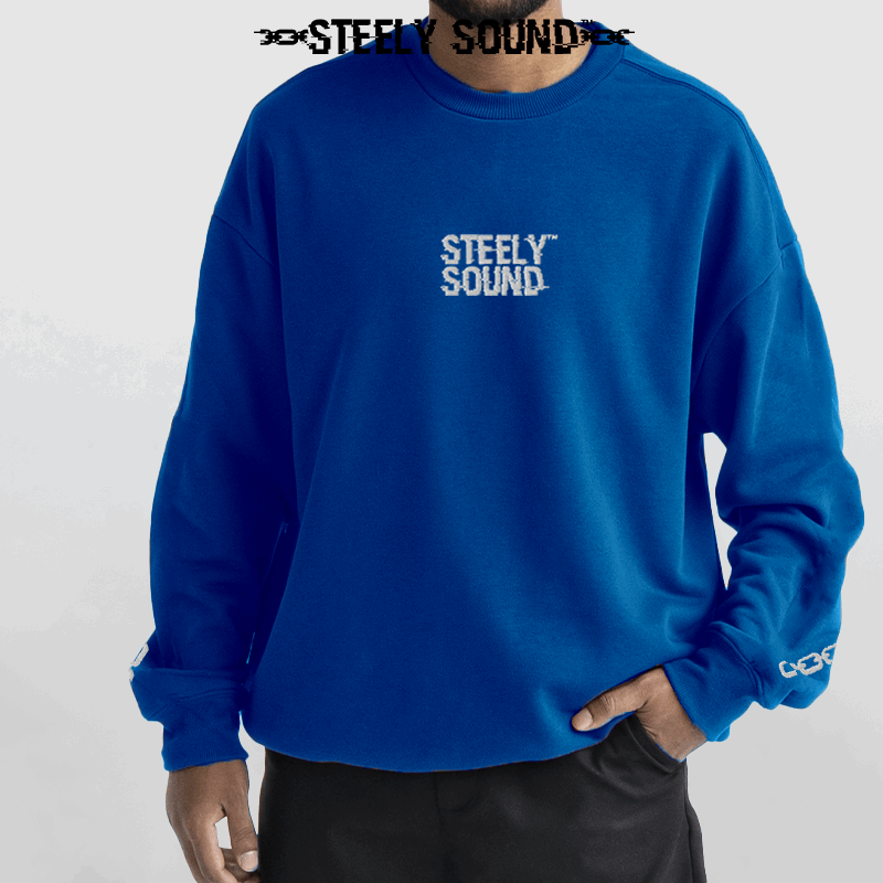 THAT STEELY SOUND - Long Sleeve Shirt Royal Blue